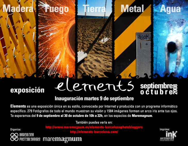 Barcelona Photobloggers presenta elements en el Maremagnum - Septembre 2008